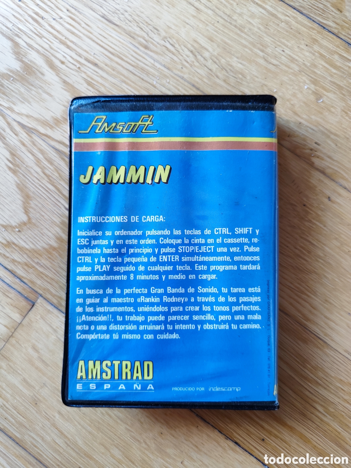Videojuegos y consolas: Juego JAMMIN para AMSTRAD CPC - Foto 2