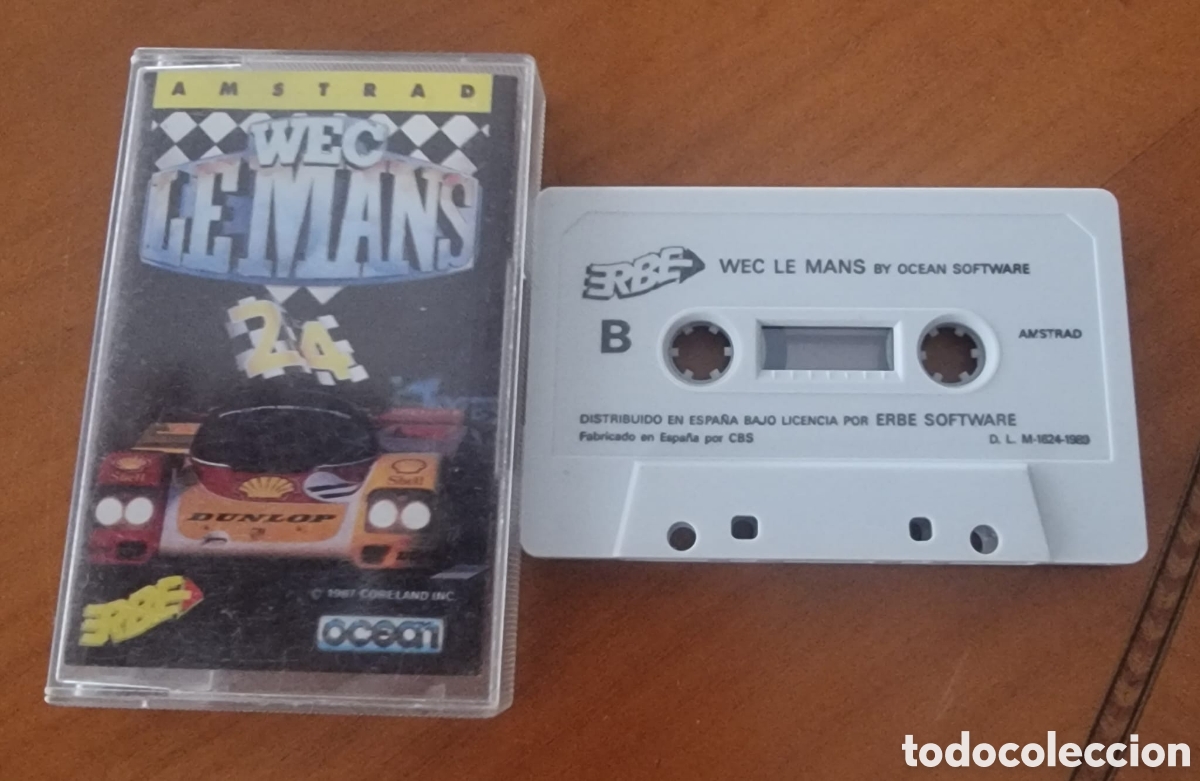 Videojuegos y consolas: Amstrad juego Le Mans casete original ved foto