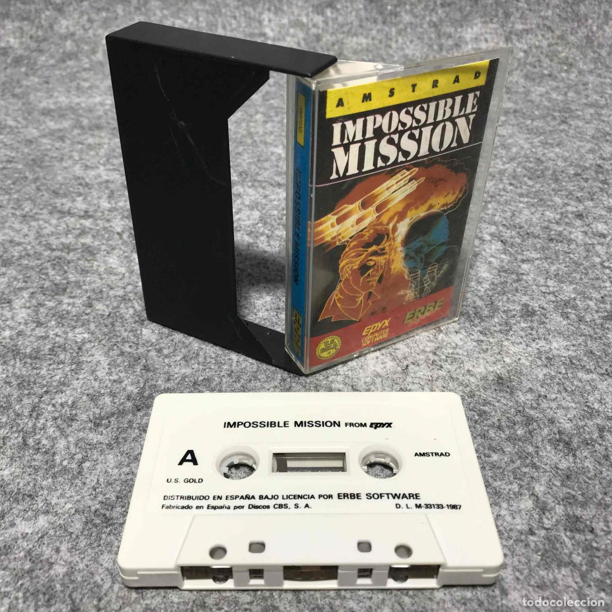 Videojuegos y consolas: IMPOSSIBLE MISSION AMSTRAD CPC - Foto 1