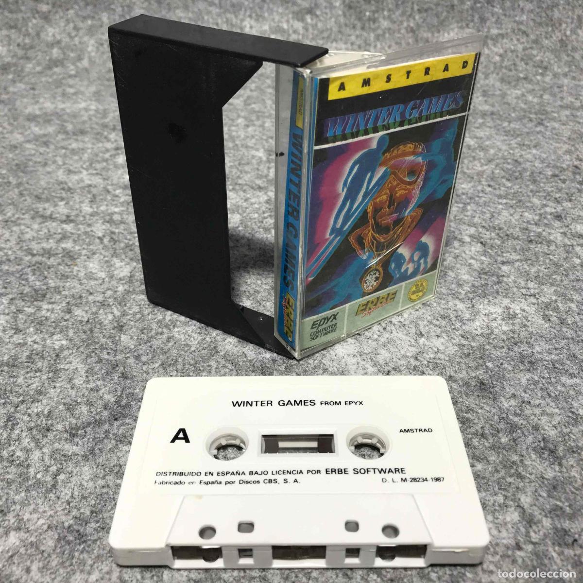 Videojuegos y consolas: WINTER GAMES AMSTRAD CPC - Foto 1