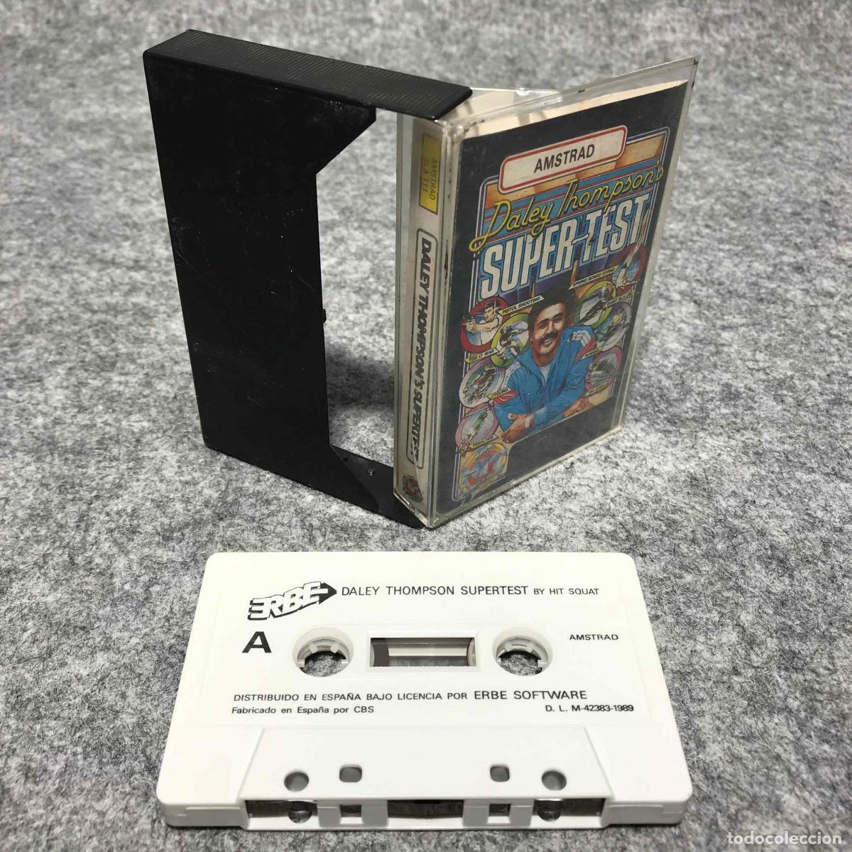 Videojuegos y consolas: DALEY THOMPSONS SUPERTEST AMSTRAD CPC