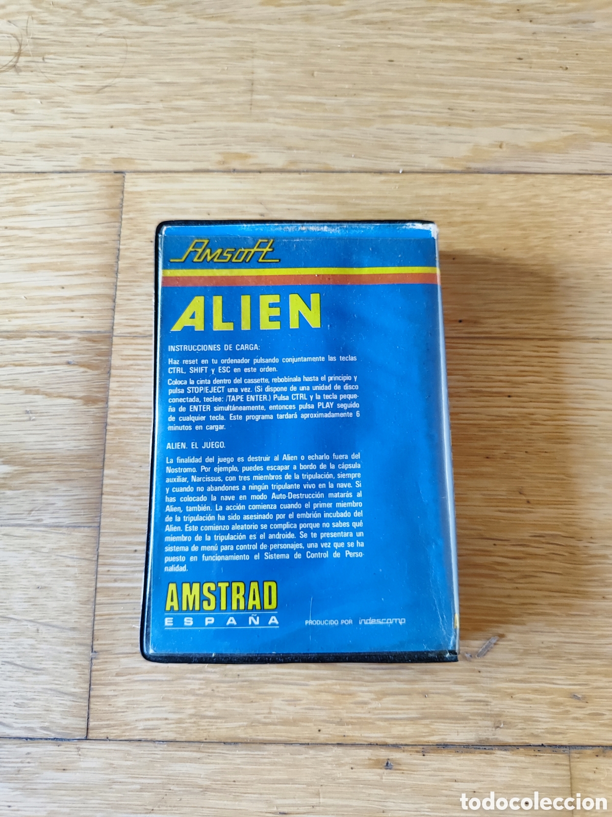 Videojuegos y consolas: Juego ALIEN de AMSOFT para AMSTRAD CPC - Foto 2