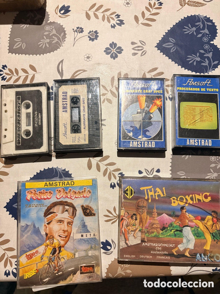 Videojuegos y consolas: Lote juegos amstrad Perico Delgado etc