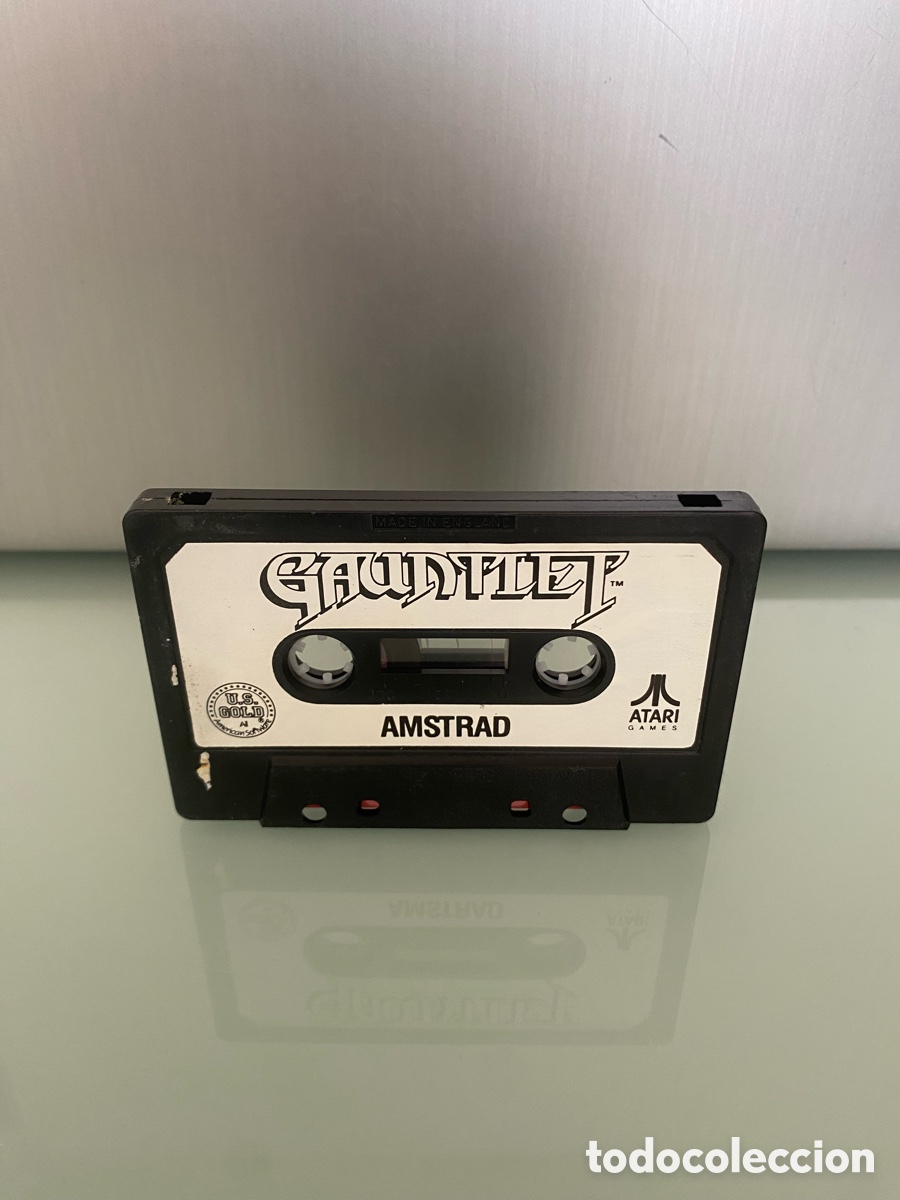 Videojuegos y consolas: AMSTRAD - Gauntlet (Edici&oacute;n UK Caja Doble jewel case) US GOLD / Atari [SOLAMENTE CINTA SUELTA]