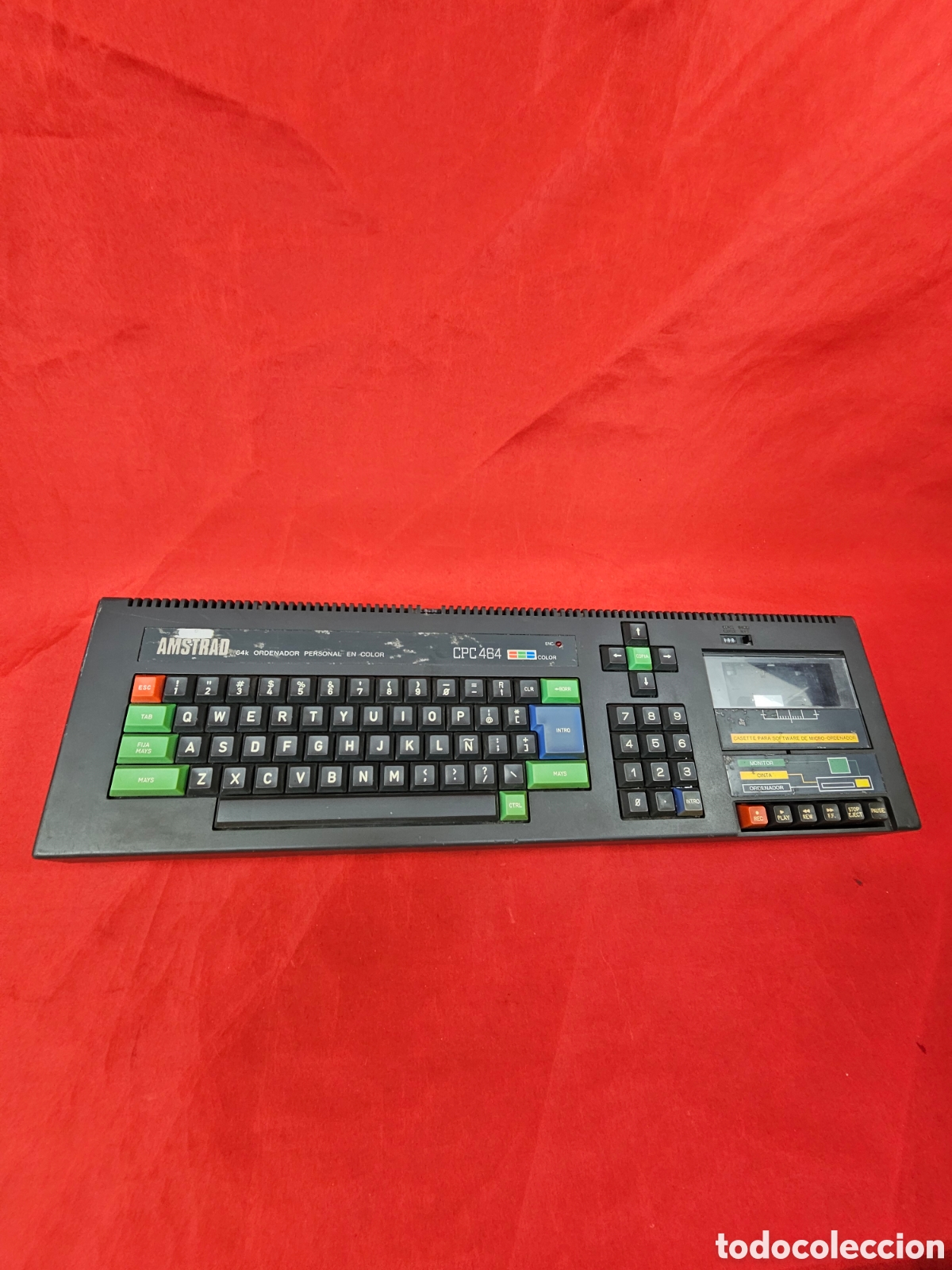 Videojuegos y consolas: Amstrad CPC 464 (Teclado Espa&ntilde;ol) - Para reparar o piezas A&ntilde;o 1984