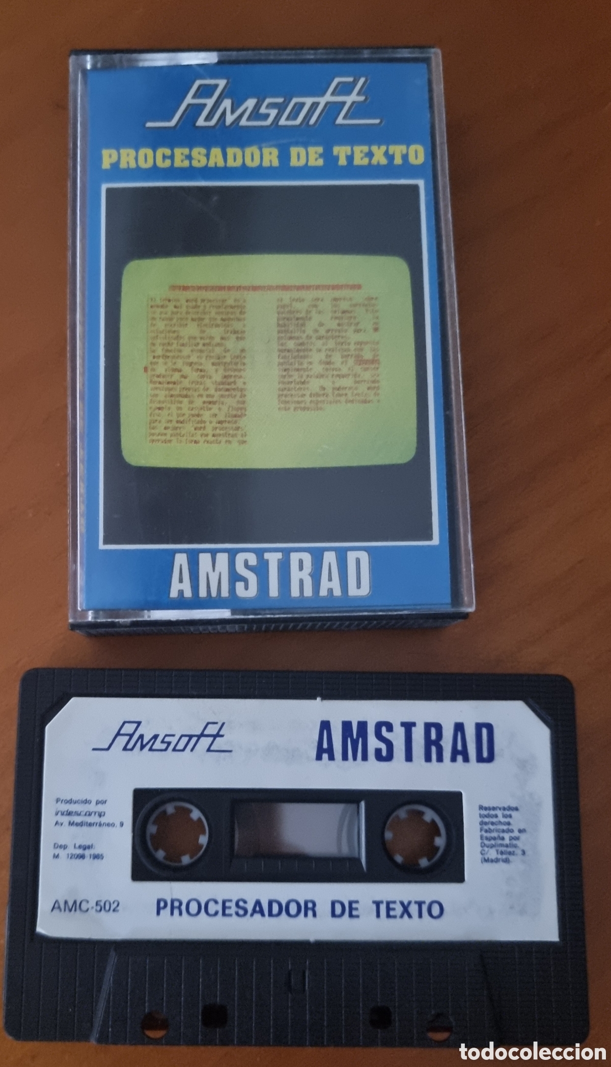 Videojuegos y consolas: Juego Amstrad casete original ved foto