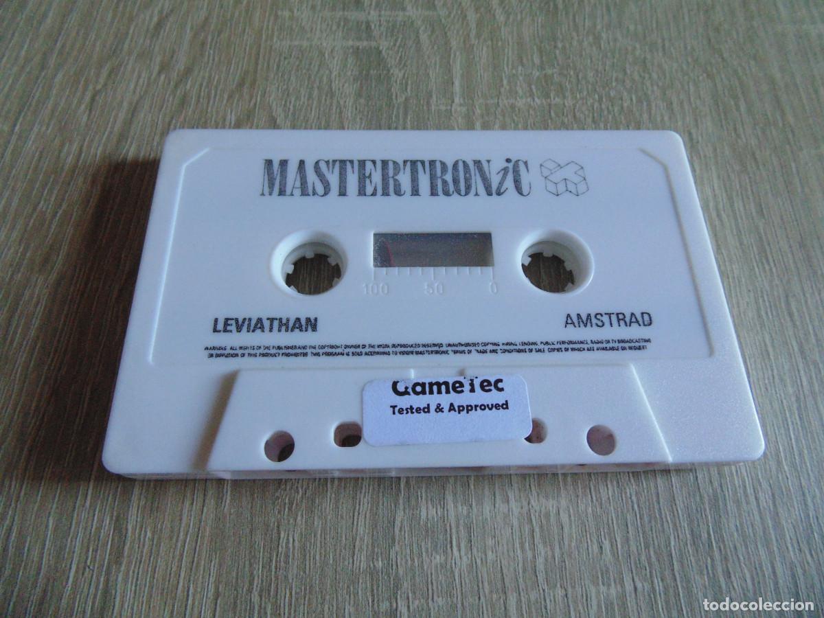 Videojuegos y consolas: Juego Amstrad. Leviathan. English soft / Mastertronic.