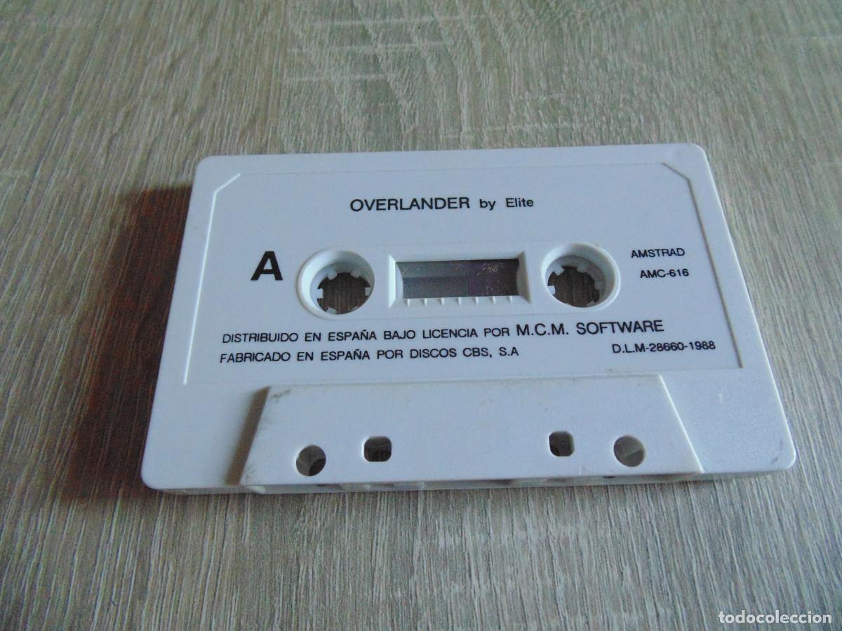Videojuegos y consolas: Juego Amstrad. Overlander. Elite / MCM.