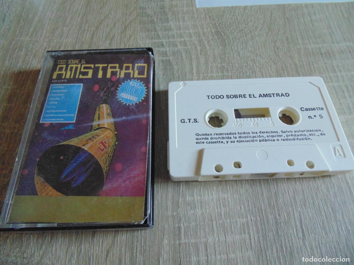 Videojuegos y consolas: Cinta Revista Amstrad. Todo sobre al Amstrad n&ordm; 5. G.T.S