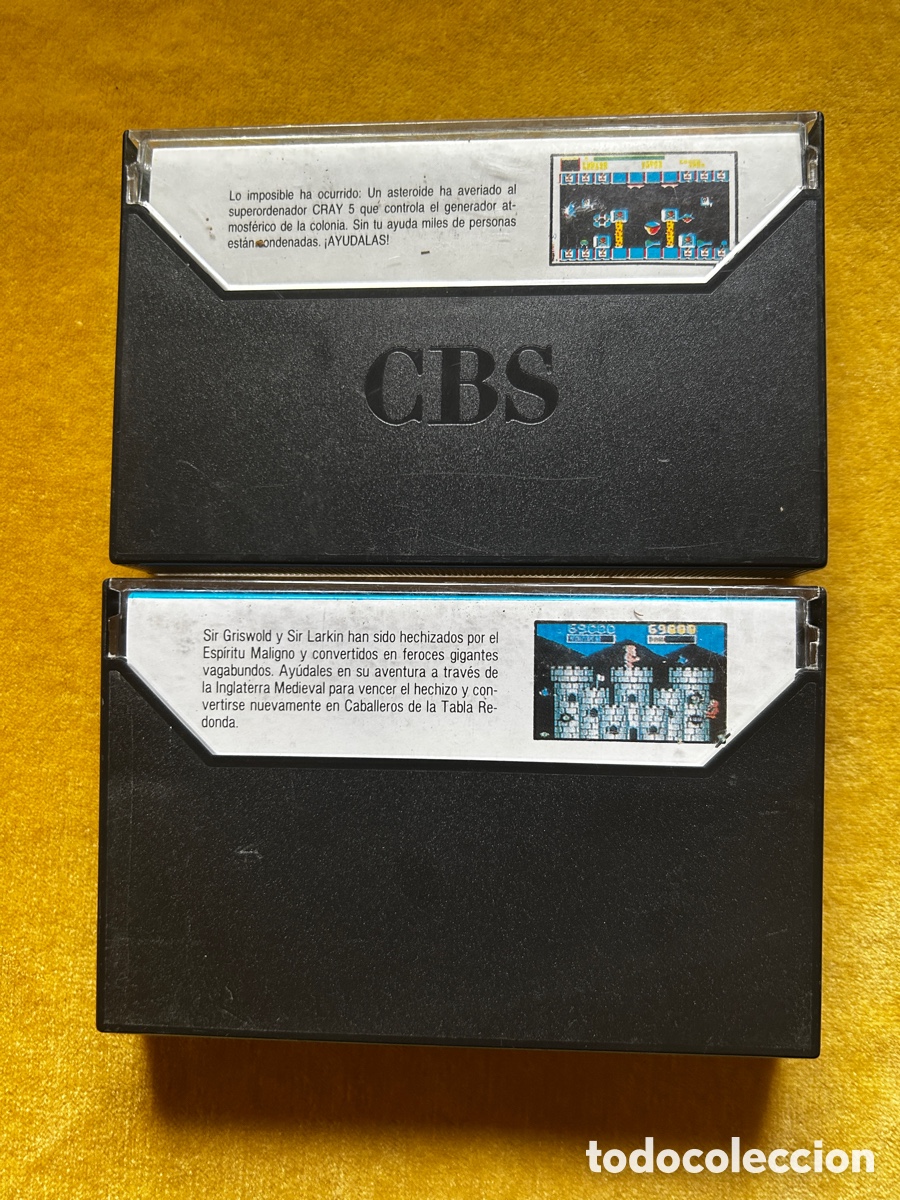 Videojuegos y consolas: Amstrad Cry 5 + Ramparts - Foto 2