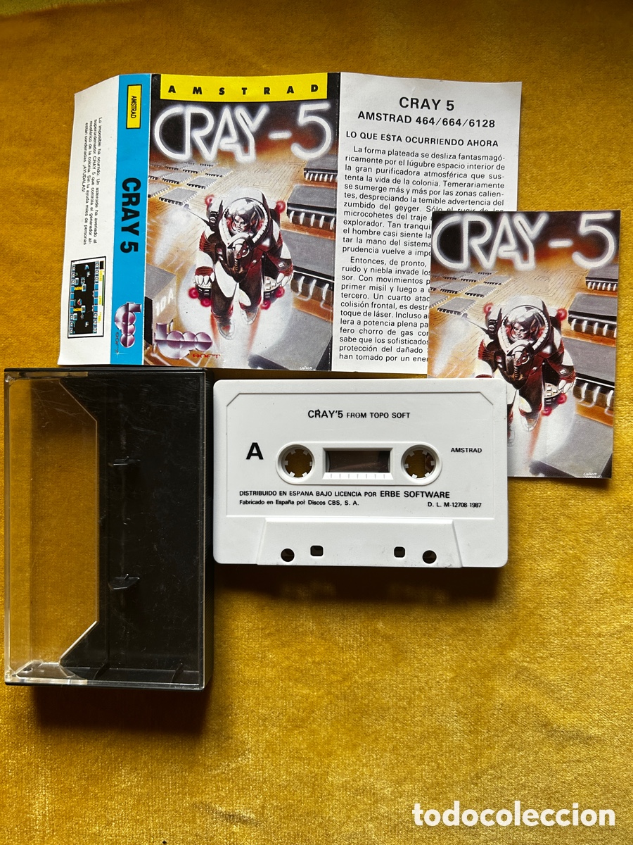 Videojuegos y consolas: Amstrad Cry 5 + Ramparts - Foto 4
