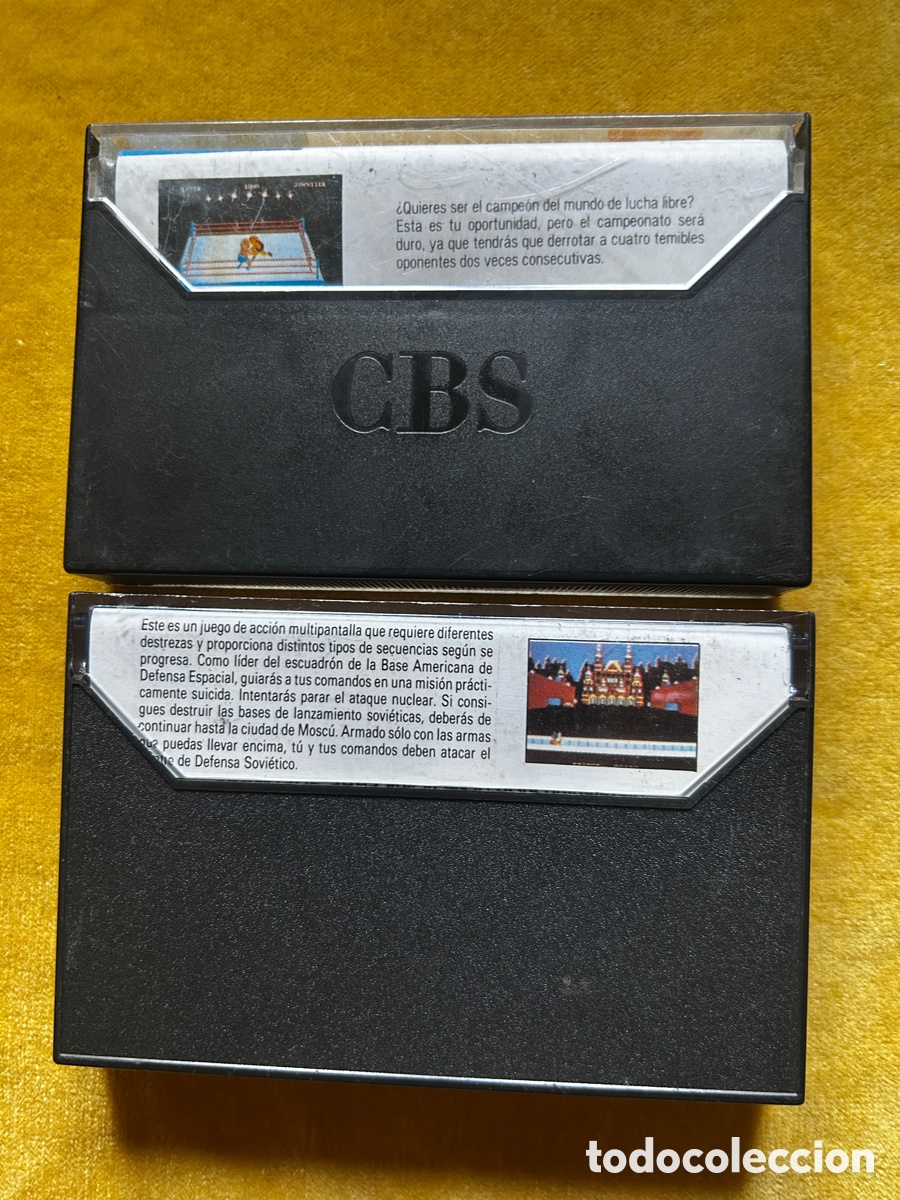 Videojuegos y consolas: Amstrad Rock&rsquo;N Wrestle + Raid - Foto 2