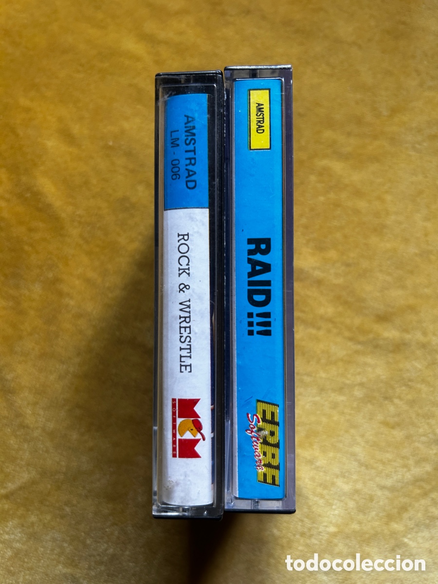 Videojuegos y consolas: Amstrad Rock&rsquo;N Wrestle + Raid - Foto 3