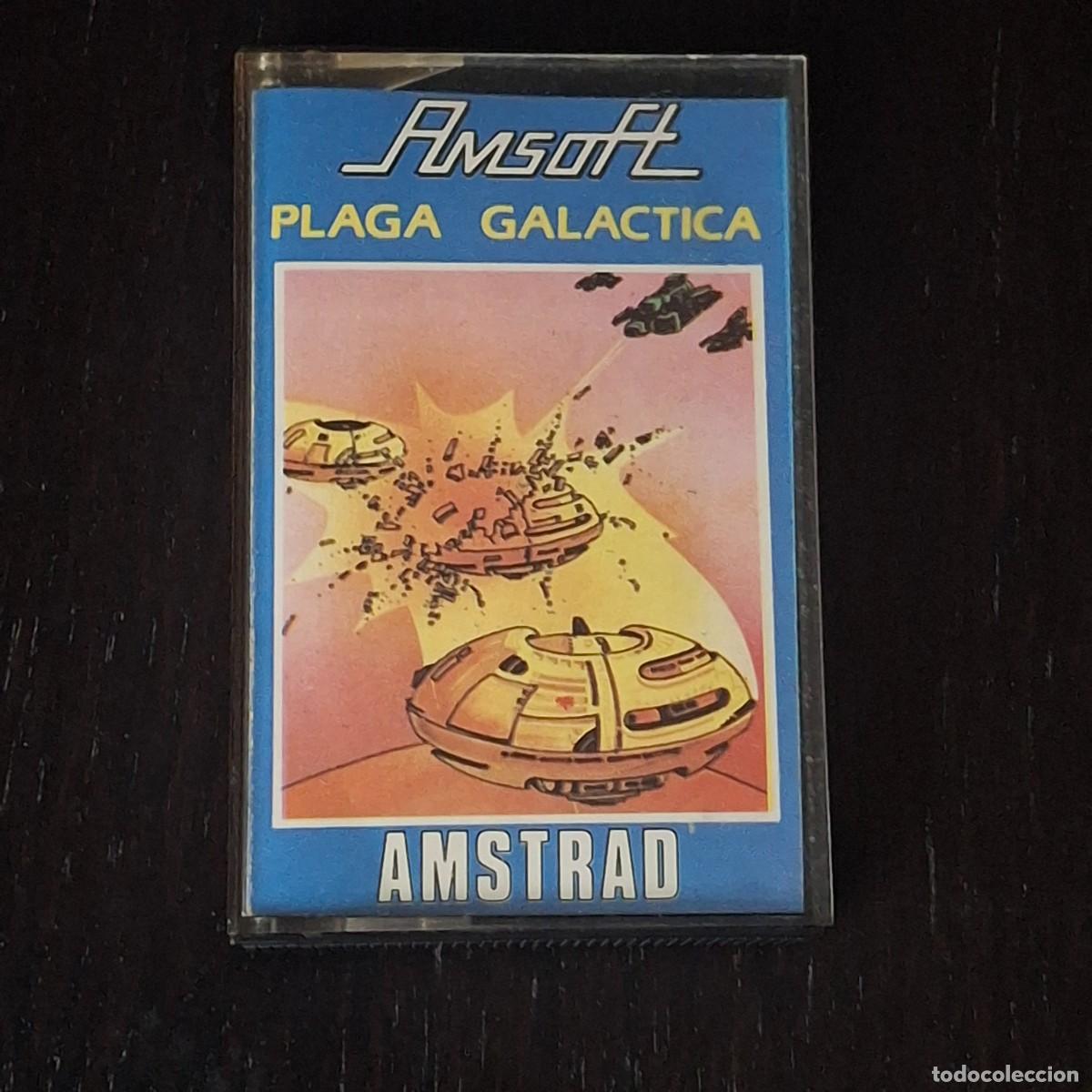 Videojuegos y consolas: AMSTRAD ESPA&Ntilde;A AMSOFT - PLAGA GALACTICA - JUEGO CINTA CASSETTE