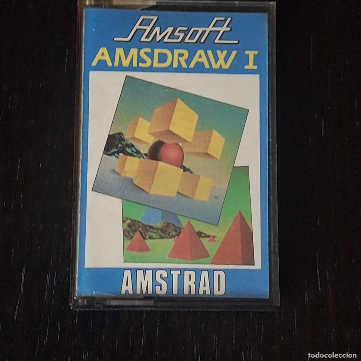Videojuegos y consolas: AMSTRAD ESPA&Ntilde;A AMSOFT - AMSDRAW I - JUEGO CINTA CASSETTE