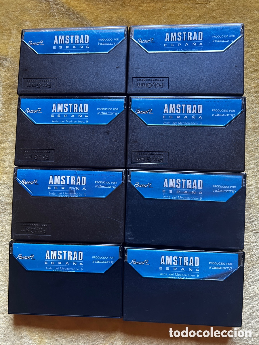Videojuegos y consolas: Amstrad 8 juegos Amsoft - Foto 2