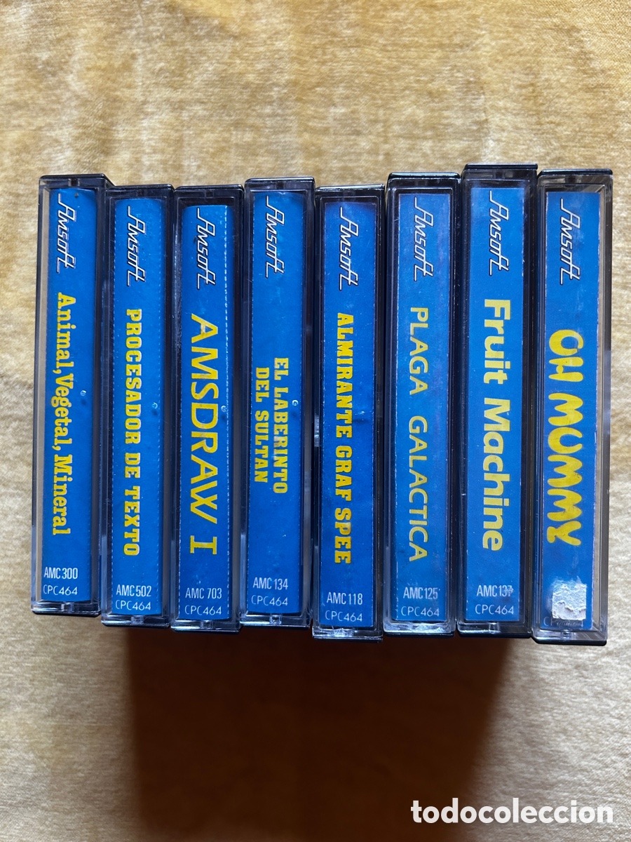 Videojuegos y consolas: Amstrad 8 juegos Amsoft - Foto 3
