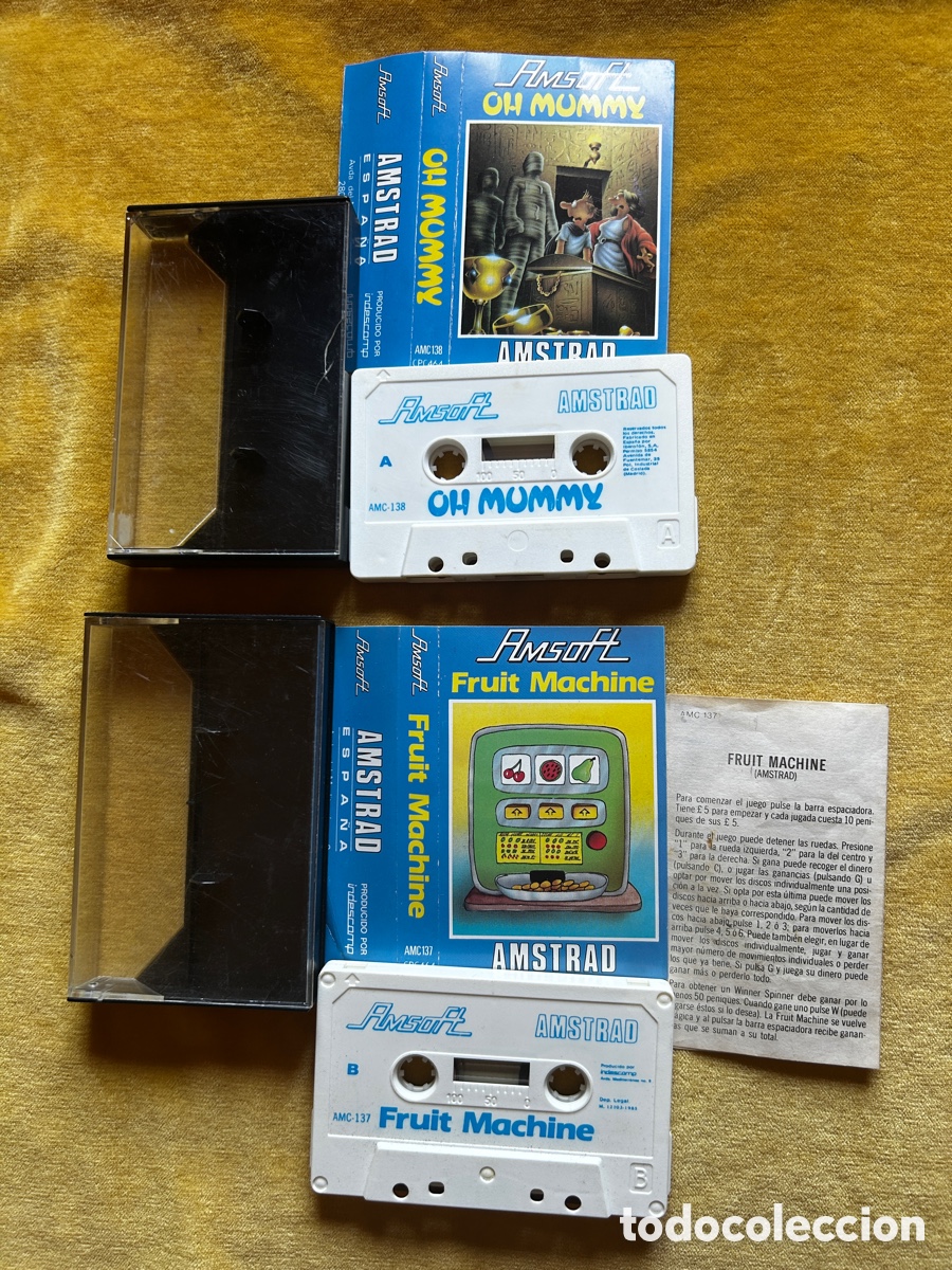 Videojuegos y consolas: Amstrad 8 juegos Amsoft - Foto 5