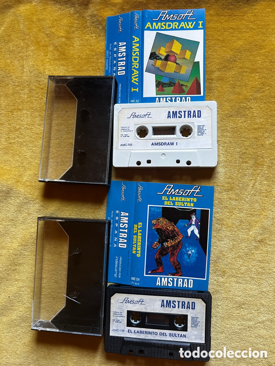 Videojuegos y consolas: Amstrad 8 juegos Amsoft - Foto 6