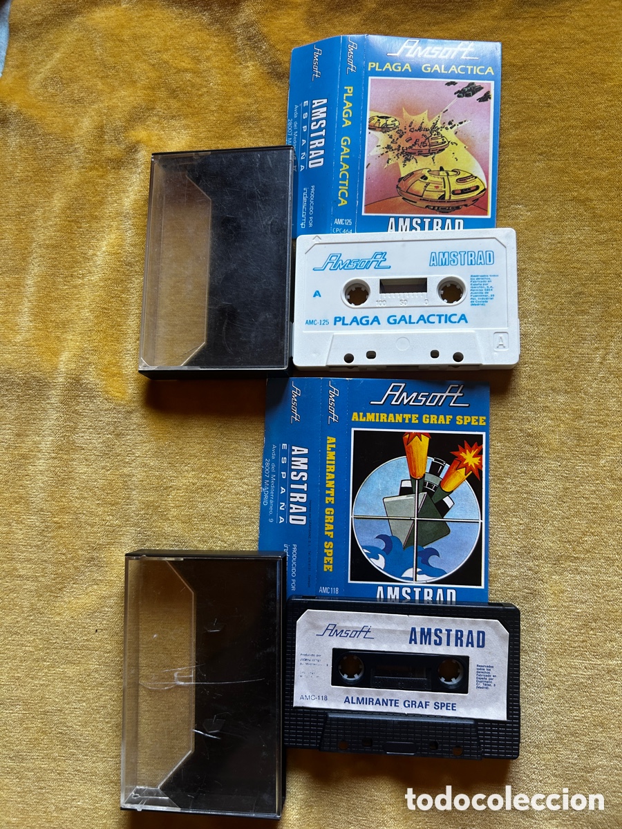 Videojuegos y consolas: Amstrad 8 juegos Amsoft - Foto 7