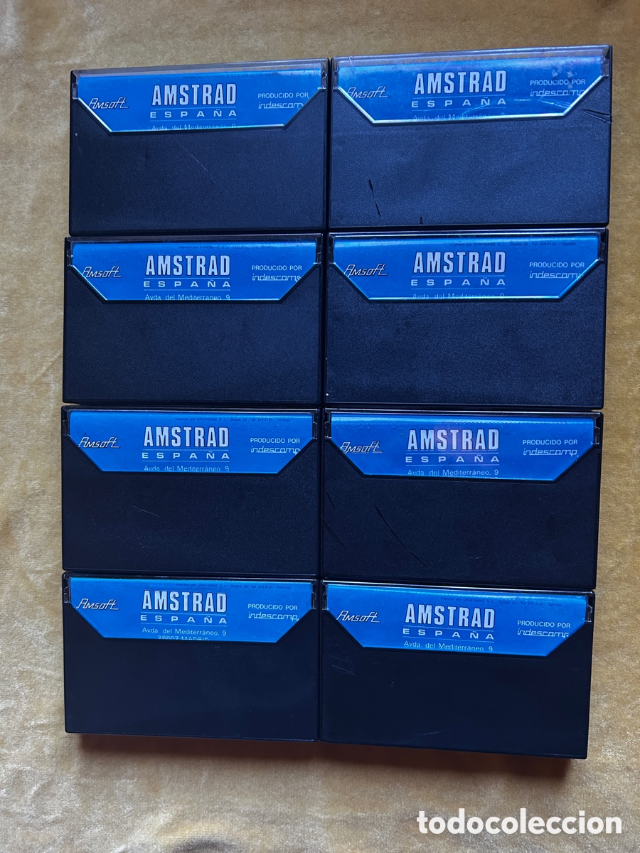 Videojuegos y consolas: Amstrad 8 juegos Amsoft - Foto 2