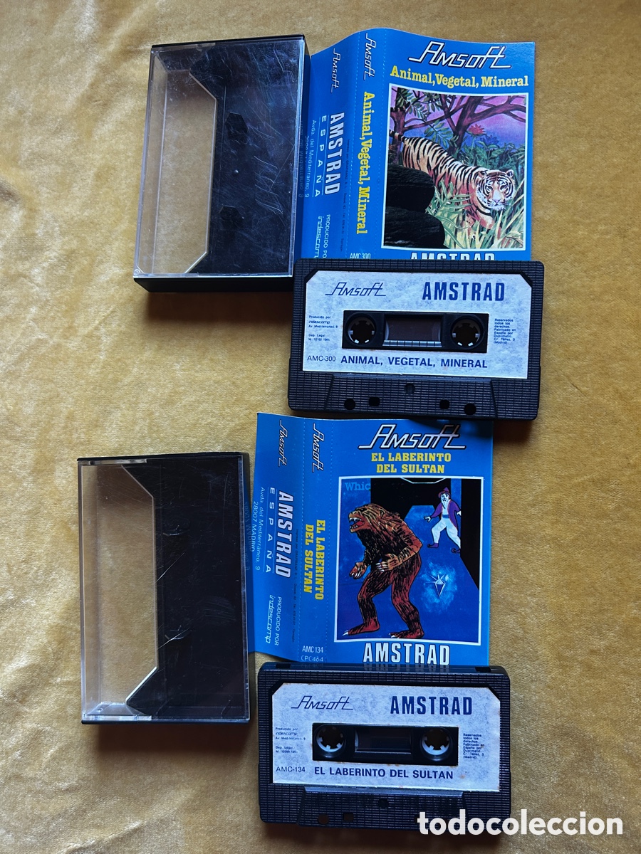 Videojuegos y consolas: Amstrad 8 juegos Amsoft - Foto 5