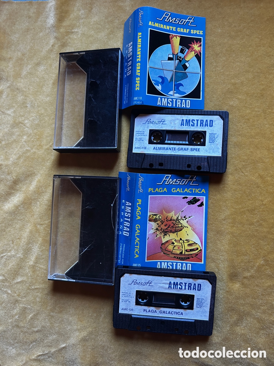 Videojuegos y consolas: Amstrad 8 juegos Amsoft - Foto 6