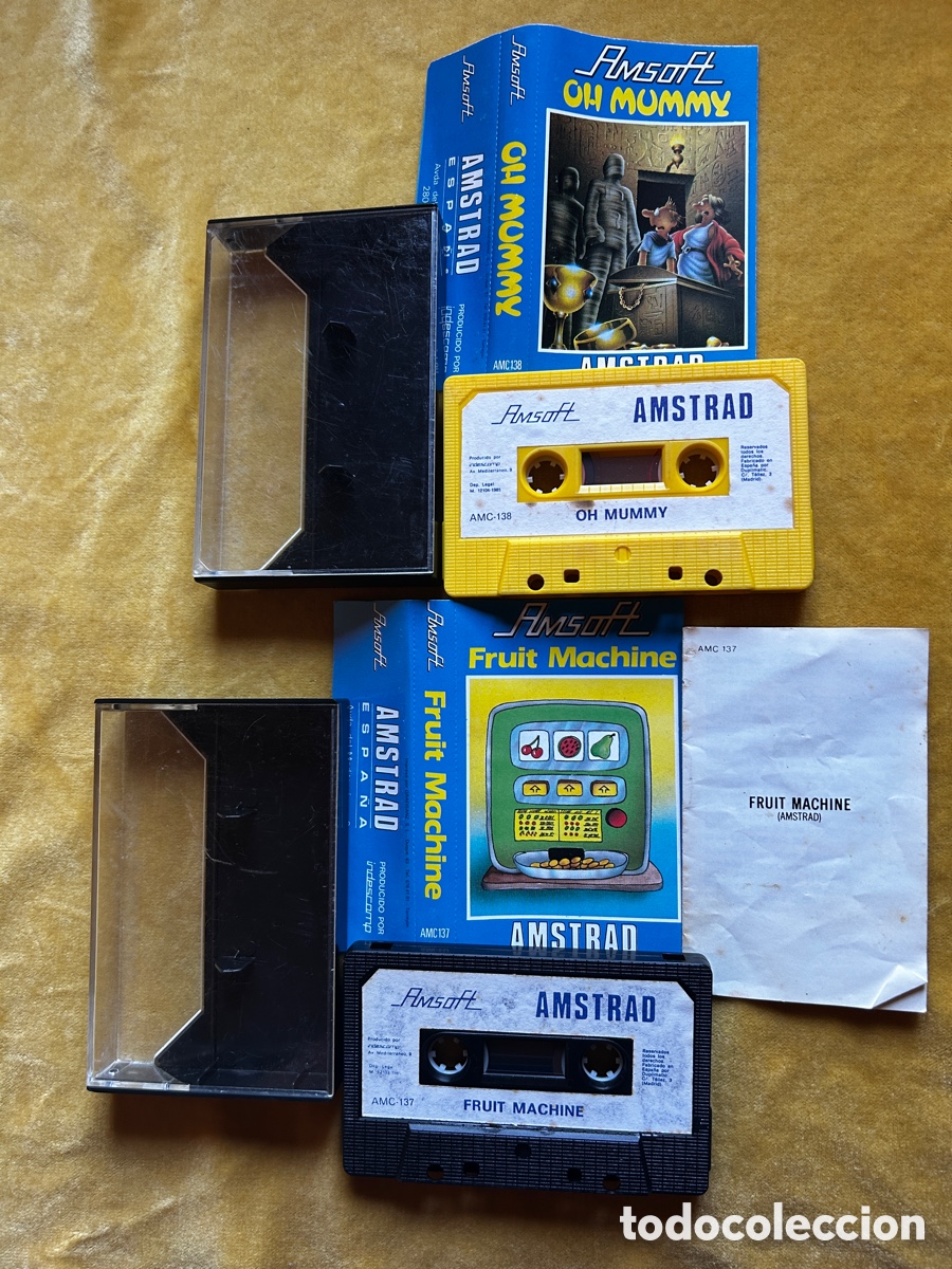 Videojuegos y consolas: Amstrad 8 juegos Amsoft - Foto 7