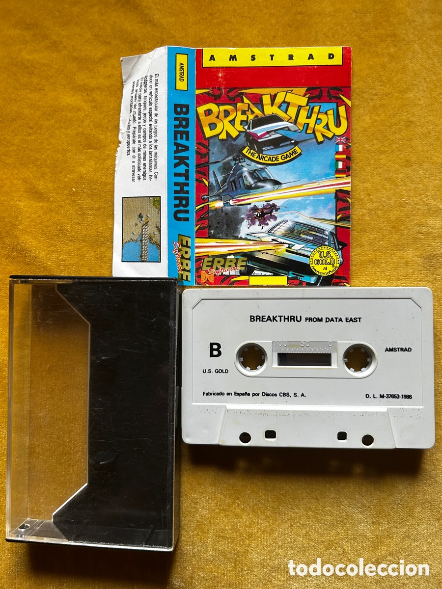 Videojuegos y consolas: Amstrad Cazafantasmas 2 + Breakthru - Foto 5