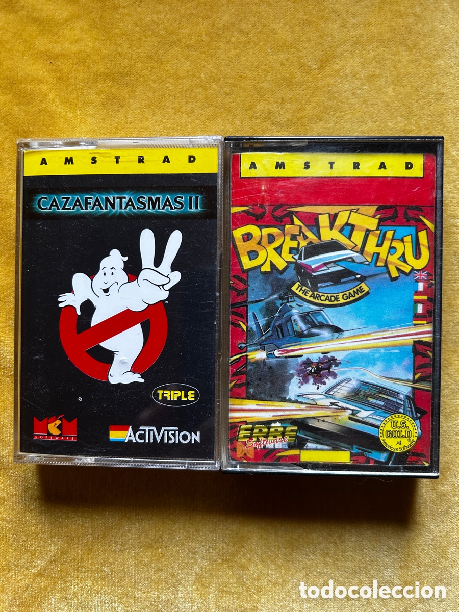 Videojuegos y consolas: Amstrad Cazafantasmas 2 + Breakthru