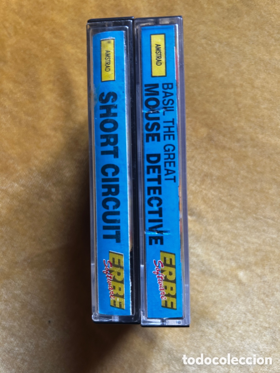 Videojuegos y consolas: Amstrad Cortocircuito + Basil Mouse Detective - Foto 3