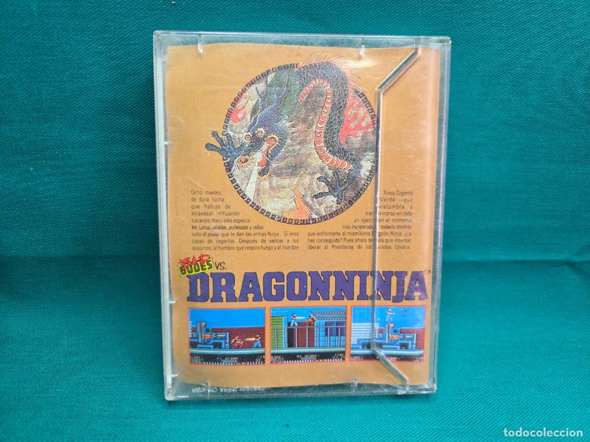 Videojuegos y consolas: JUEGO PARA AMSTRAD, DRAGONNINJA , DISCO - Foto 2