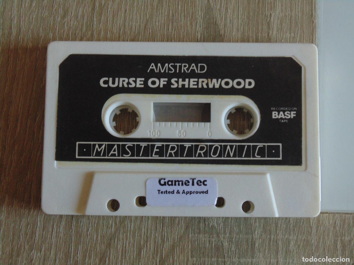 Videojuegos y consolas: Juego Amstrad. Curse of Sherwood. Mastertronic.