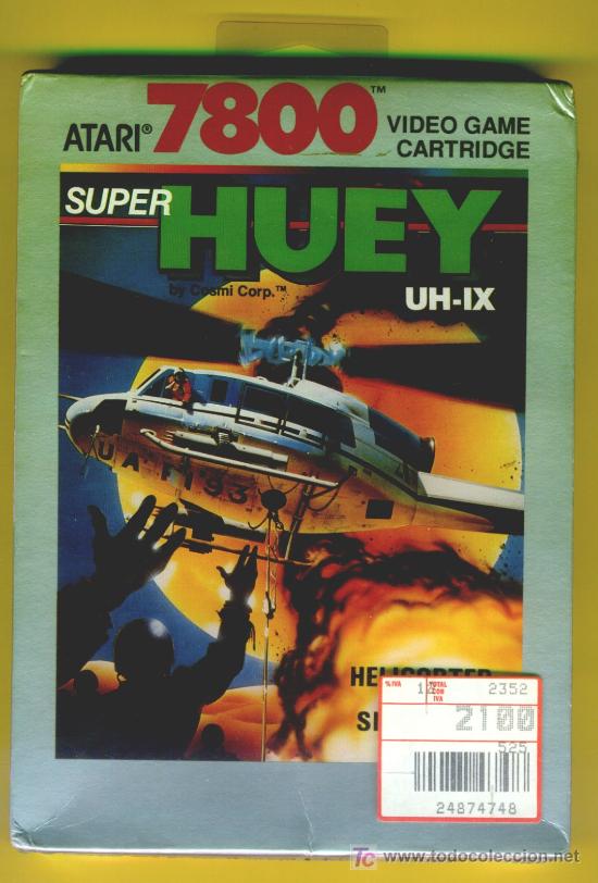 super huey atari 7800