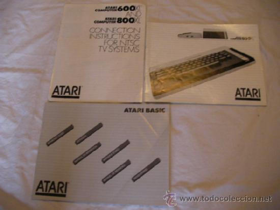 Videojuegos y consolas: MANUAL DE ISNTRUCCIONES Y OTROS DOCUMENTO PARA CONSOLAS ATARI - LC4 - Foto 1