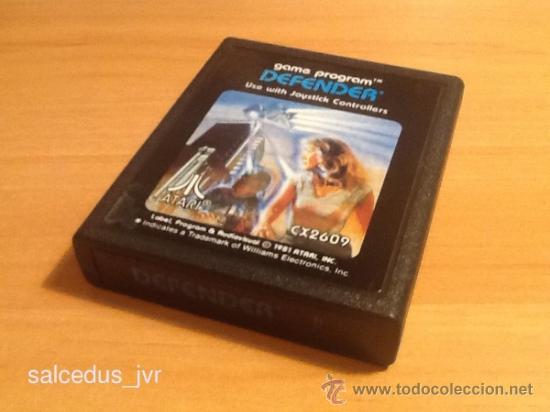 Videojuegos y consolas: Defender juego para Atari 2600 solo cartucho - Foto 1