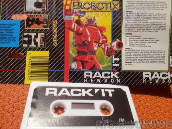 Videojuegos y consolas: JUEGO CASETE CINTA COMMODORE 64/128 HEROBOTIX - Foto 1