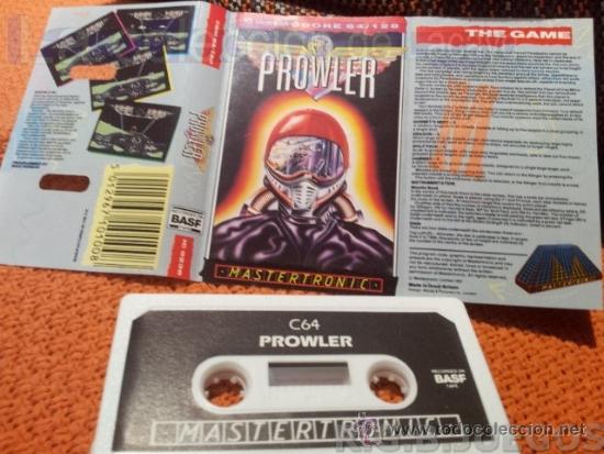 Videojuegos y consolas: JUEGO CASETE CINTA COMMODORE 64/128 PROWLER - Foto 1
