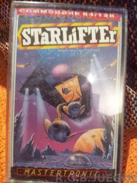 Videojuegos y consolas: JUEGO CASETE CINTA COMMODORE 64/128 STARLIFTER - Foto 2
