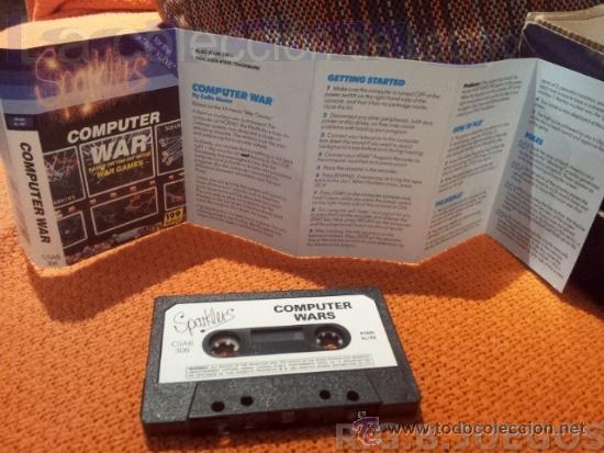 Videojuegos y consolas: JUEGO CASETE CINTA ATARI 800XL/130XE/65XE COMPUTER WARS - Foto 1