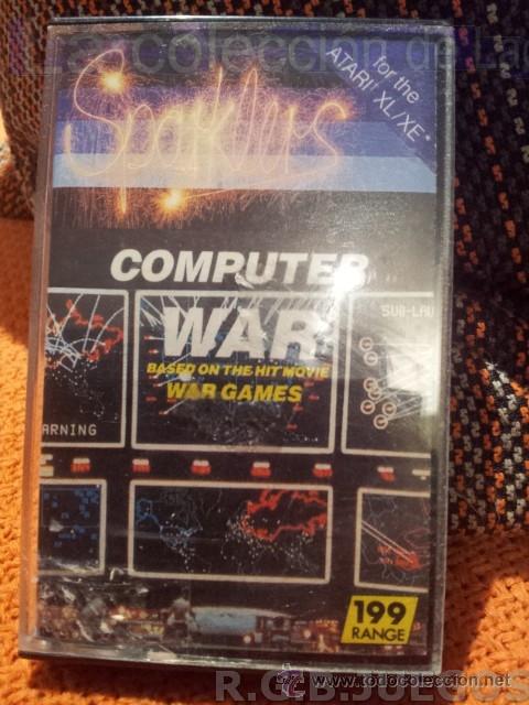 Videojuegos y consolas: JUEGO CASETE CINTA ATARI 800XL/130XE/65XE COMPUTER WARS - Foto 2