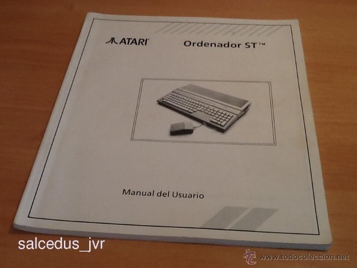 Videojuegos y consolas: Manual del Usuario de Ordenador Atari ST + Gu&iacute;a de Referencia R&aacute;pida de ST Basic Libro - Foto 4