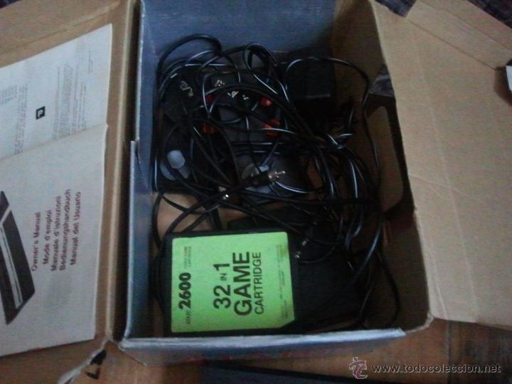 Videojuegos y consolas: consola atari 2600 con dos cartuchos de juegos - Foto 3