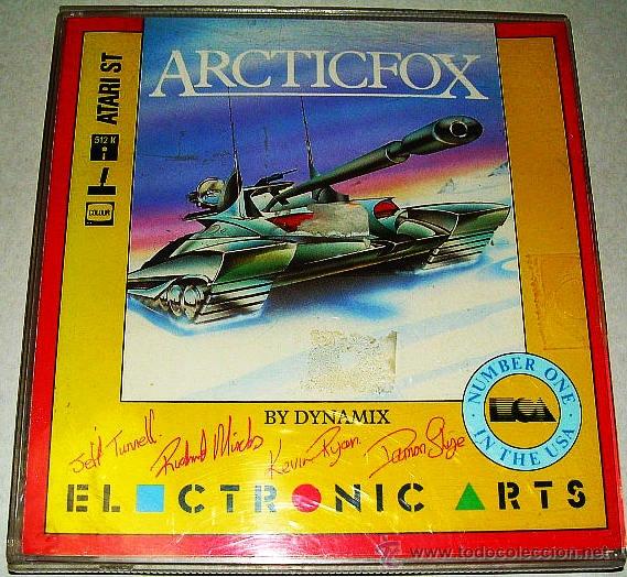 Videojuegos y consolas: ArcticFox [Dynamix] [Electronic Arts] [1985 / 1986] [ATARI ST] Arctic Fox FPS - Foto 1