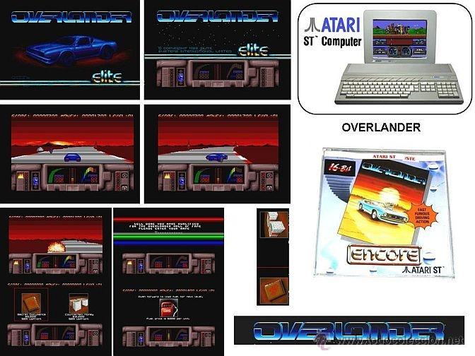 Videojuegos y consolas: Overlander [Elite Systems Ltd] (1988/1990) Encore [ATARI ST] - Foto 2