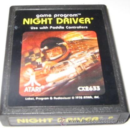 Videojuegos y consolas: JUEGO ATARI , NIGHT DRIVER - Foto 1