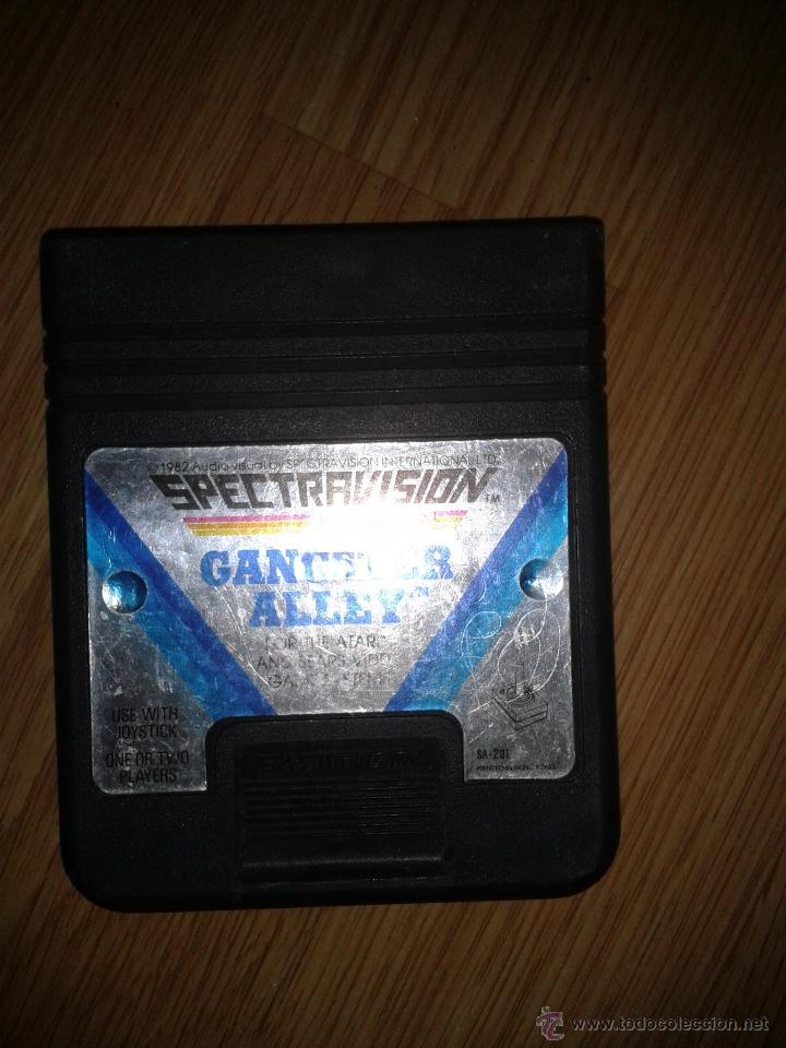 Videojuegos y consolas: GANGSTER ALLEY para ATARI - DIFICIL - Foto 1