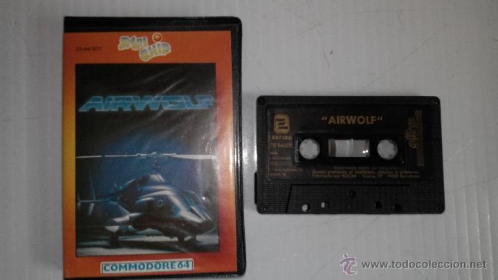Videojuegos y consolas: juego  para commodore airwolf - Foto 1