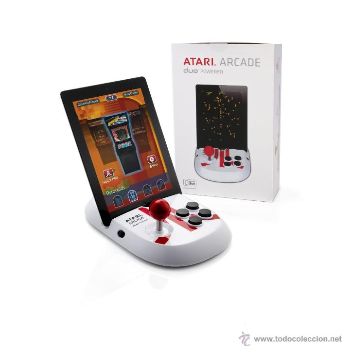 Videojuegos y consolas: Atari Arcade Duo Powered para iPad 1 2 3 - Joystick Mando - Nuevo a estrenar - Foto 1