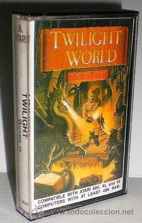 Videojuegos y consolas: Twilight World [Matthew Trimby] 1986 ATARI U.K. [ATARI 600 / 800 / XL / XE] - Foto 1
